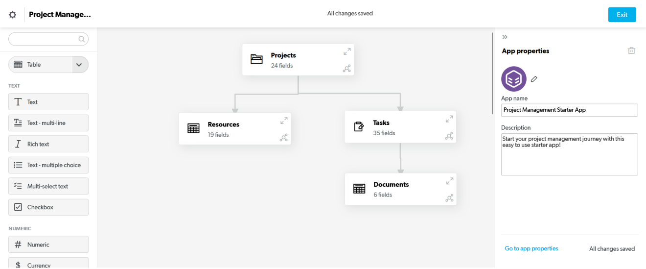 The visual builder for Quikcbase apps