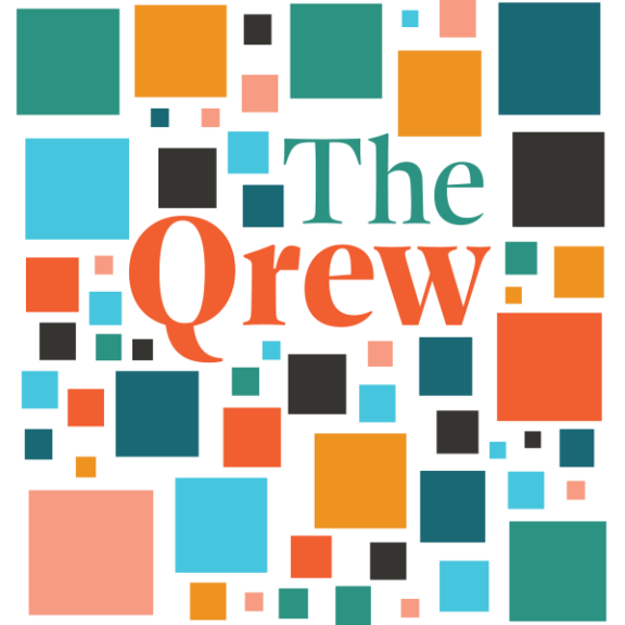 The Qrew logo